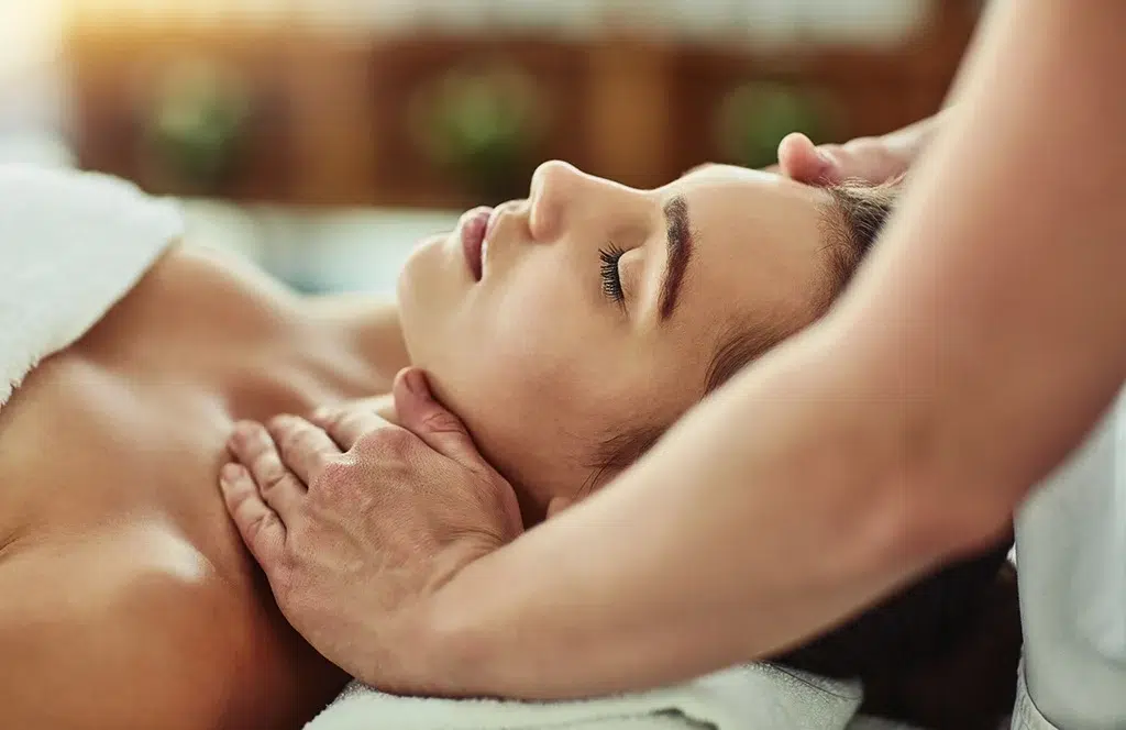 lymphatic drainage massage treatment
